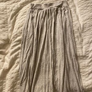 Oak & Fort stretchy midi skirt